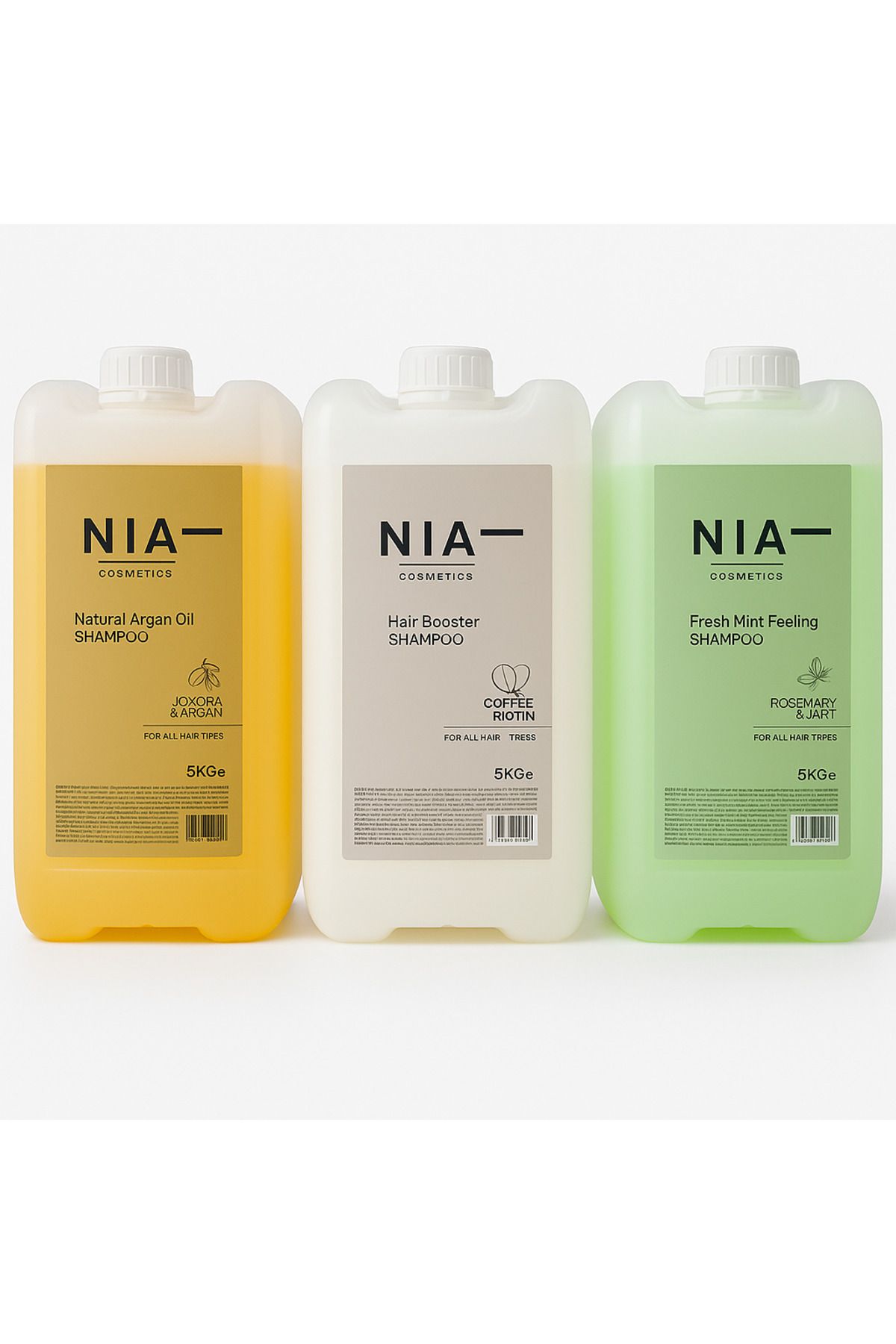 NIA Şampuan 5 kg 3 lü Set