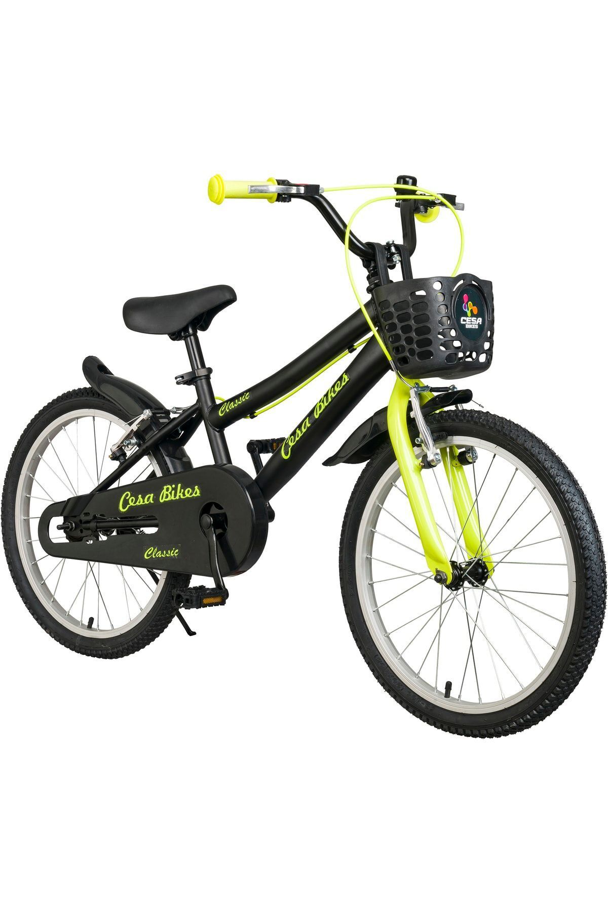 SerenityHaven Cesa Bike Classic 20 Jant Bisiklet 6-10 Yaş Pastel-yeşil Çocuk Bisikleti
