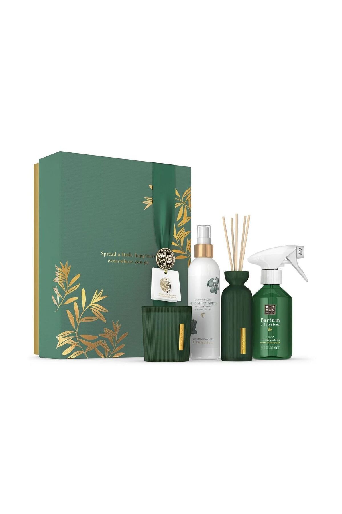Rituals The Ritual of Jing Oda Kokusu Seti, 1120g, Oda Spreyi, Kokulu Mum, Koku Çubukları ve Sprey