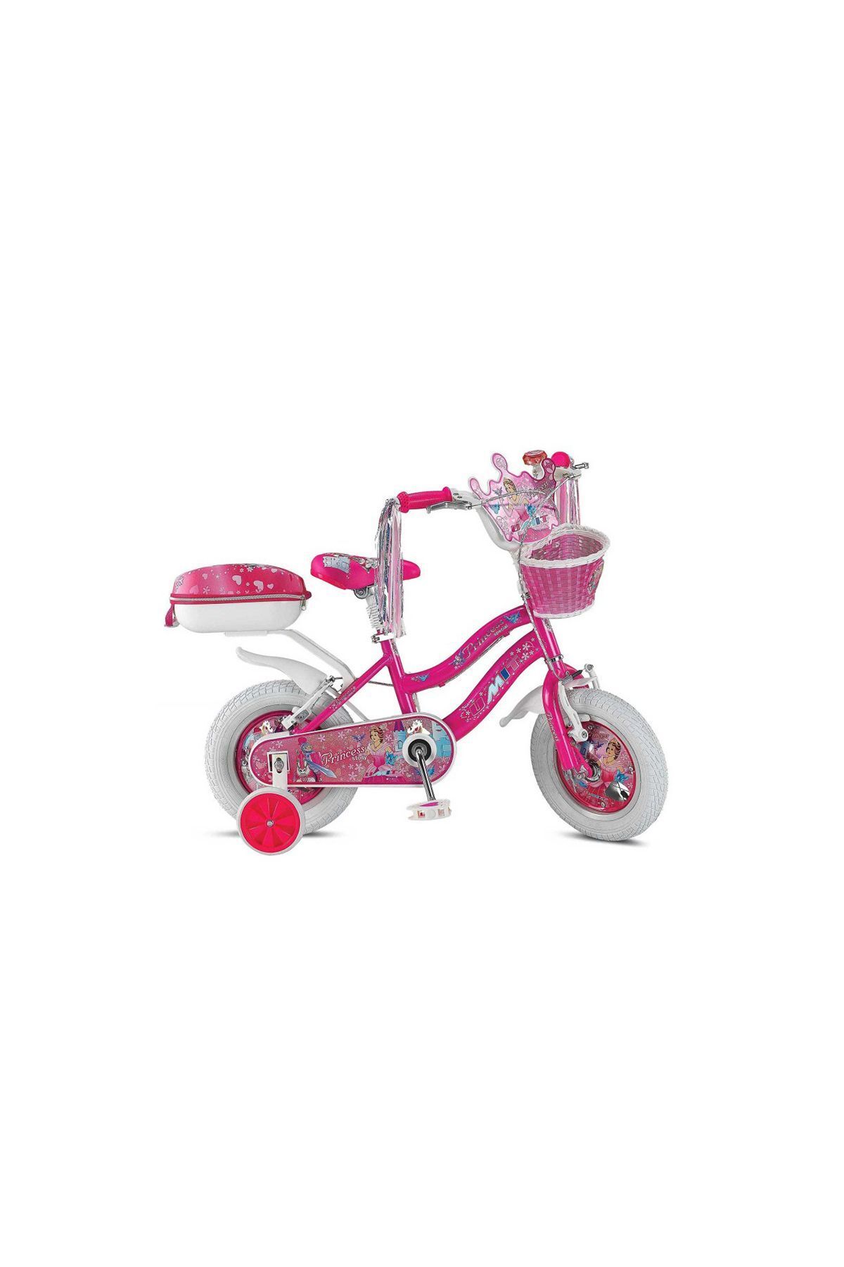 SerenityHaven Ümit Princess - 12 Jant Sepetli Çocuk Bisikleti - Pembe