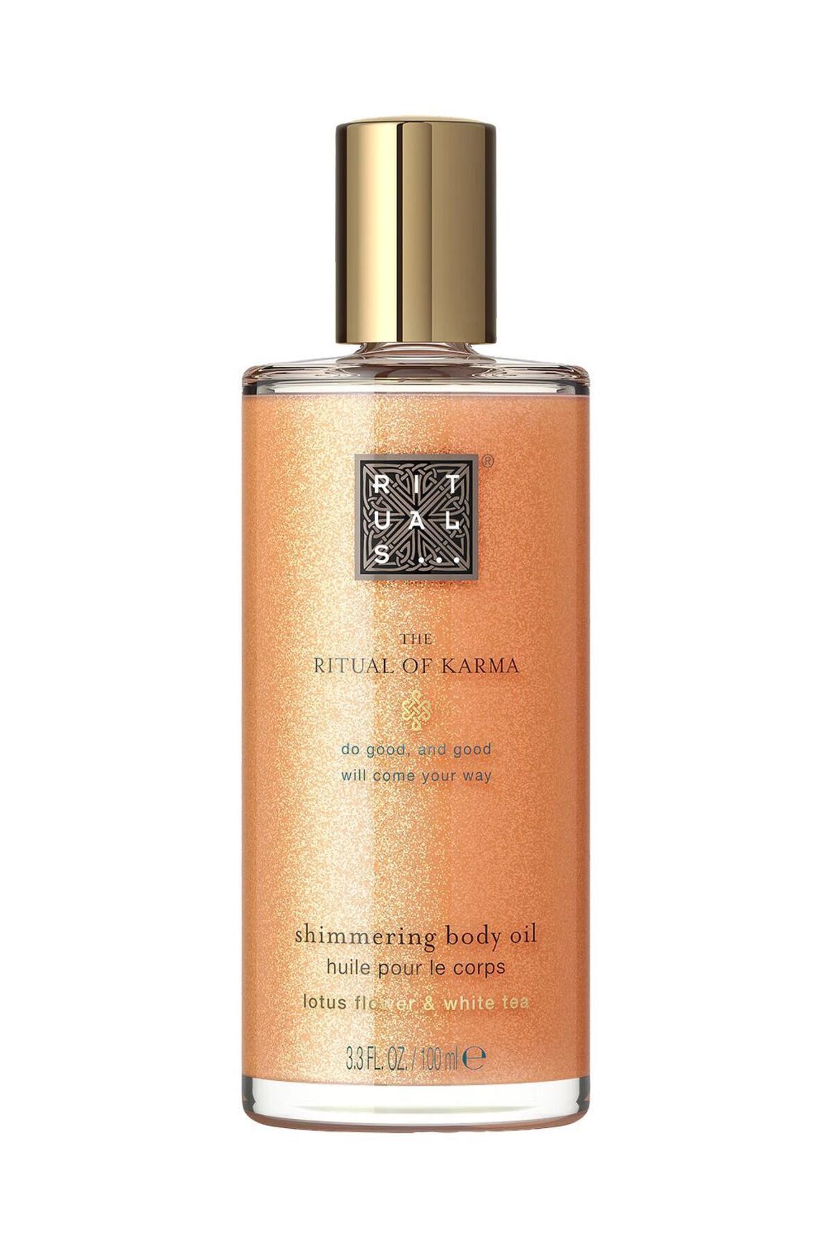 Rituals The Ritual of Karma Parıldayan Vücut Yağı 100ml, %96 Doğal İçerik