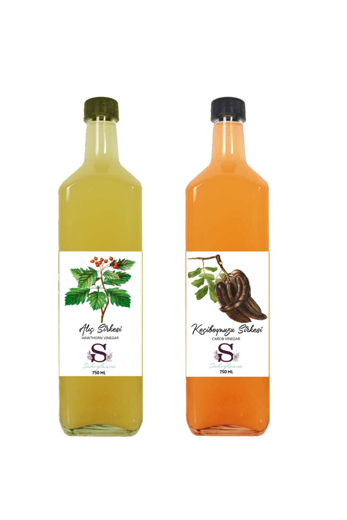 Süheylaana Doğal Alıç Sirkesi 750 Ml - Doğal Keçiboynuzu Sirkesi 750 Ml