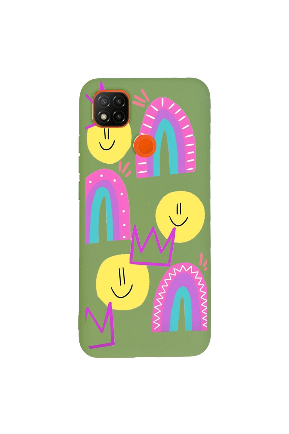 Royaleks Xiaomi Redmi 9C Lansman Kılıf - Smile