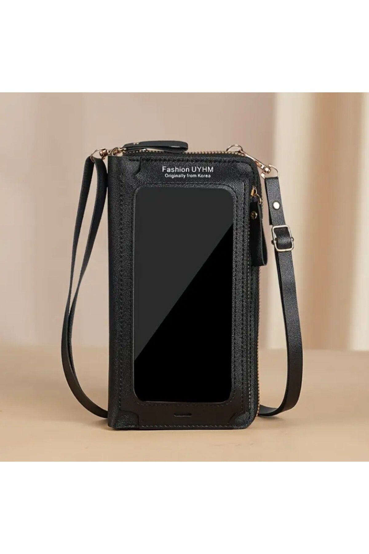 shop S 19 - KADIN ÇAPRAZ DOKUNMATİK CEP TELEFONU ÇANTASI