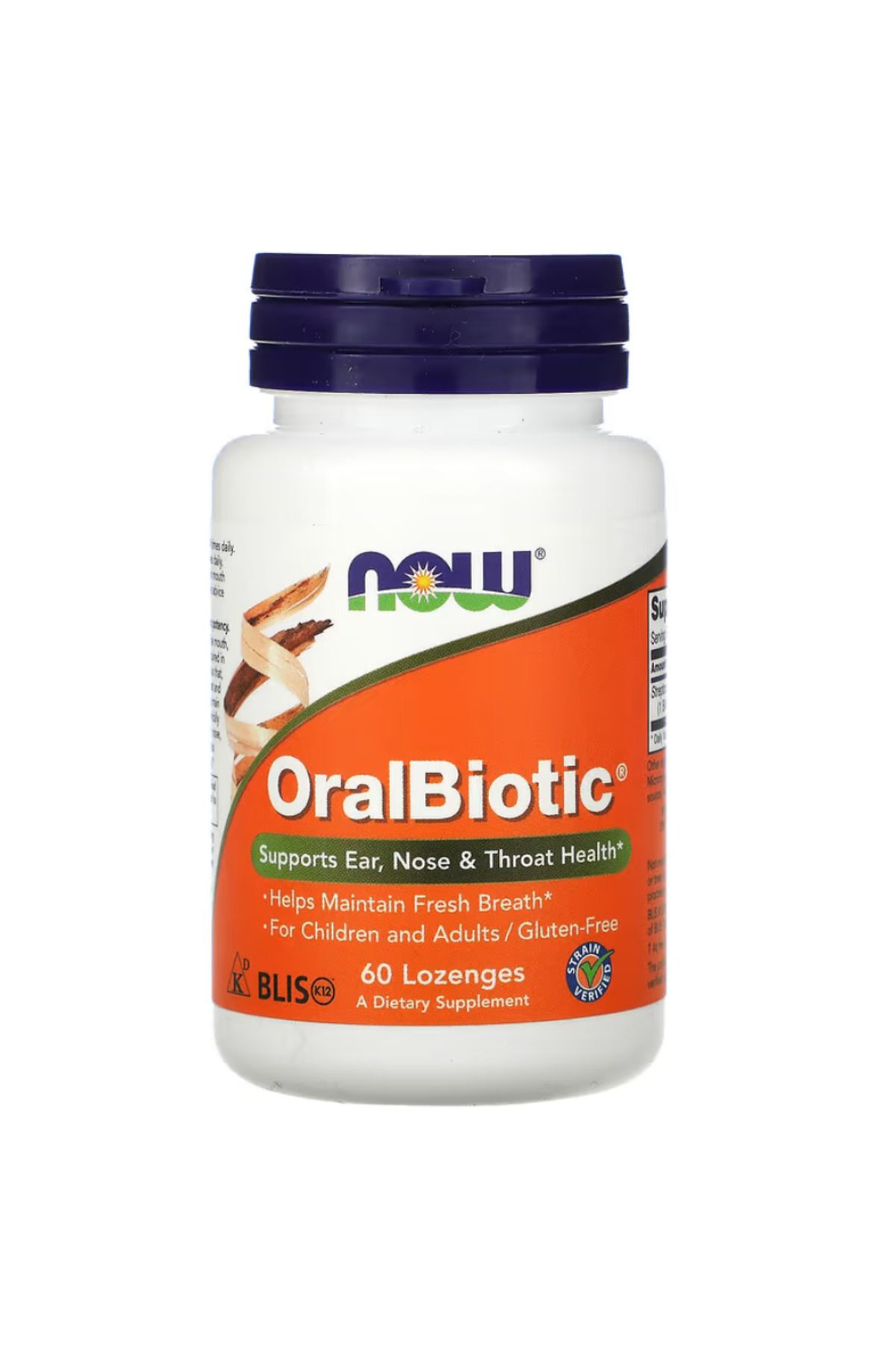 Now Foods , OralBiotic, 60 Lozenges (500 Billion CFU per Lozenge)