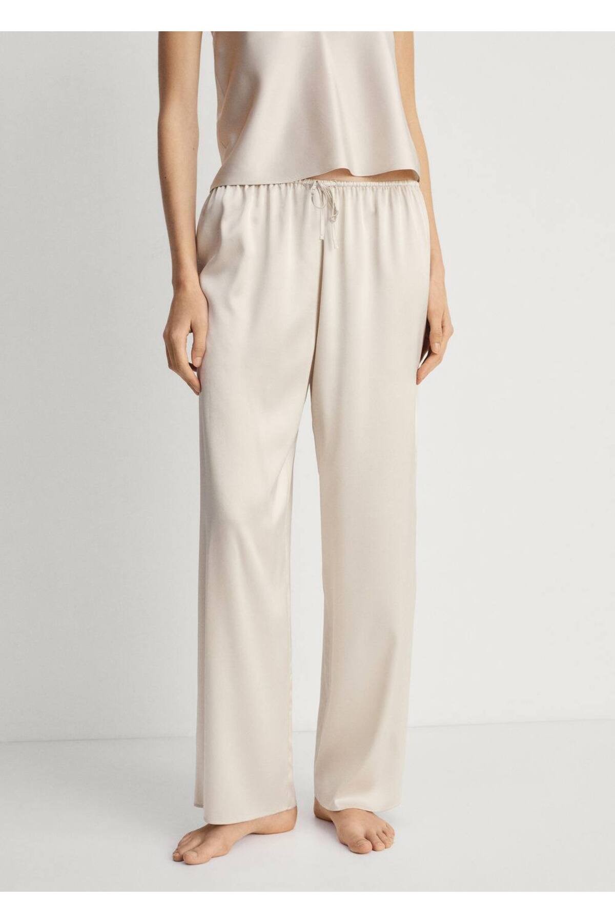 İpek pijama pantolon