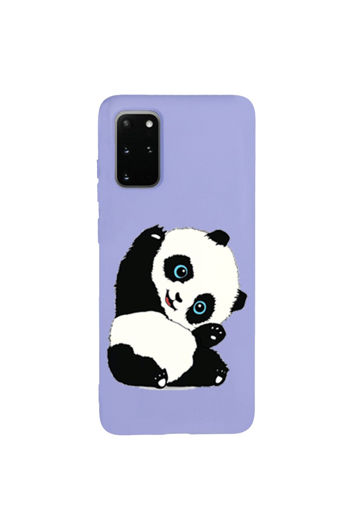 Royaleks Samsung S20 Plus Lansman Kılıf - Pandas