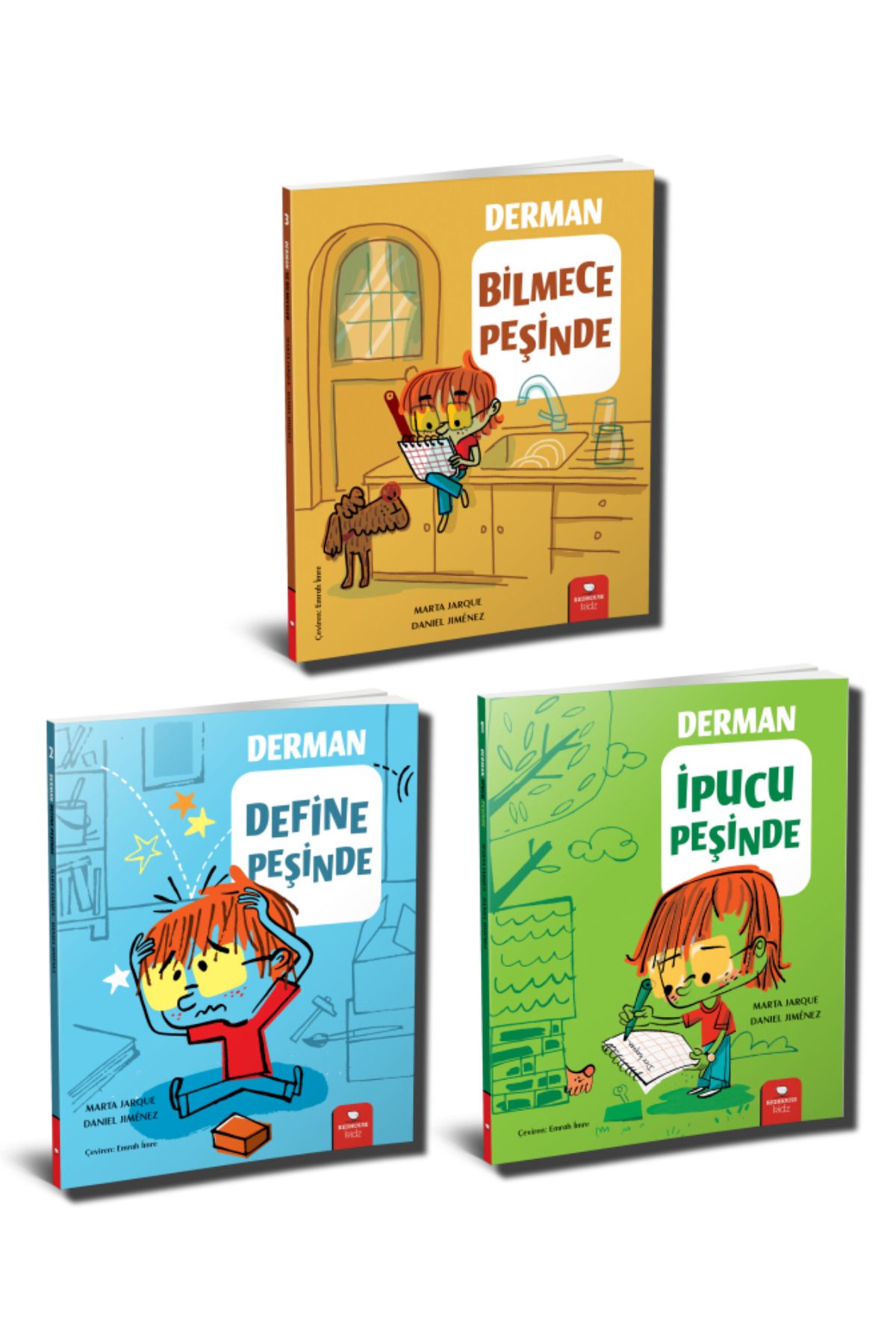 Redhouse Kidz Yayınları Dedektif Derman Bilmece Peşinde - Define Peşinde - İpucu Peşinde Set 3 Kitap