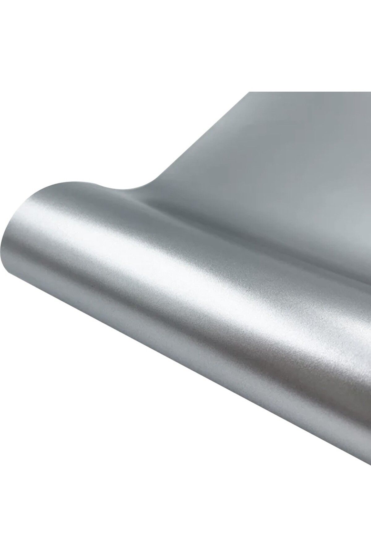 Polin Metalize Kuşe Ambalaj Kağıdı 70CM x 100CM - 10 Adet Gri