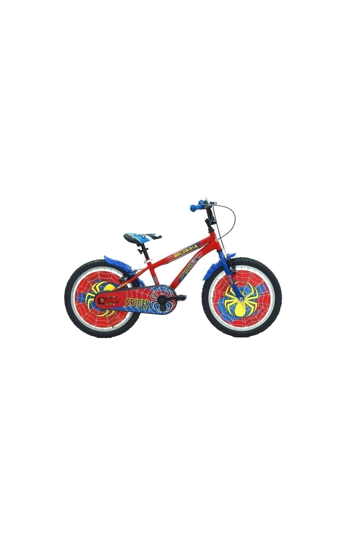 SerenityHaven Spider 20" Jant Vitessiz V-fren Kırmızı Çocuk Bisikleti