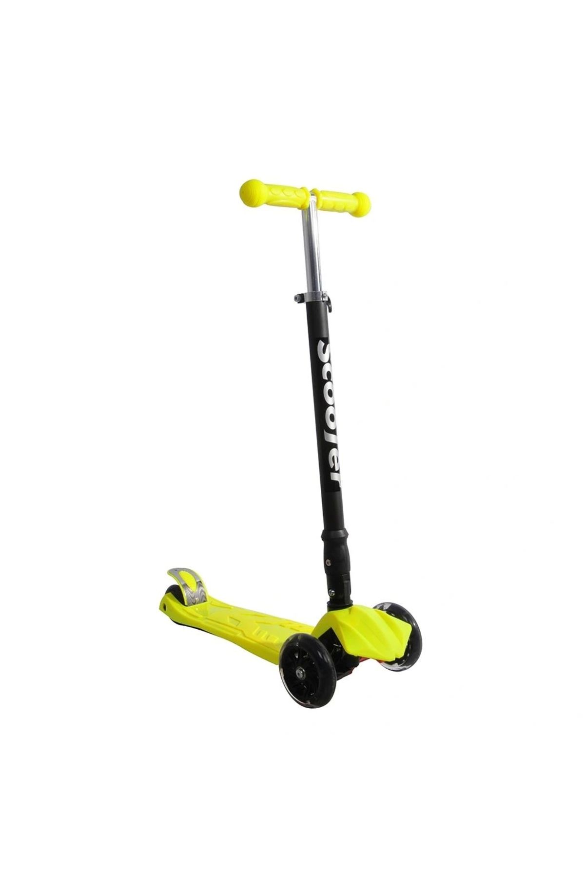 ShopNova Xslide Işıklı Tekerlekli Scooter-SARI