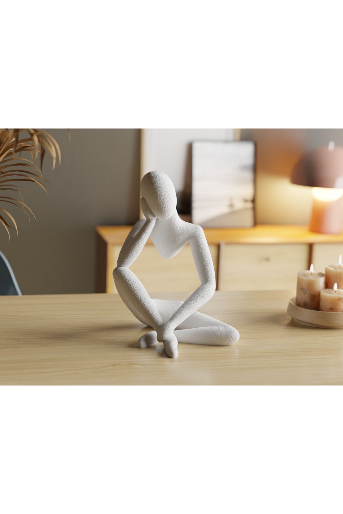 printastic Modern Düşünce Heykeli Home Dekor