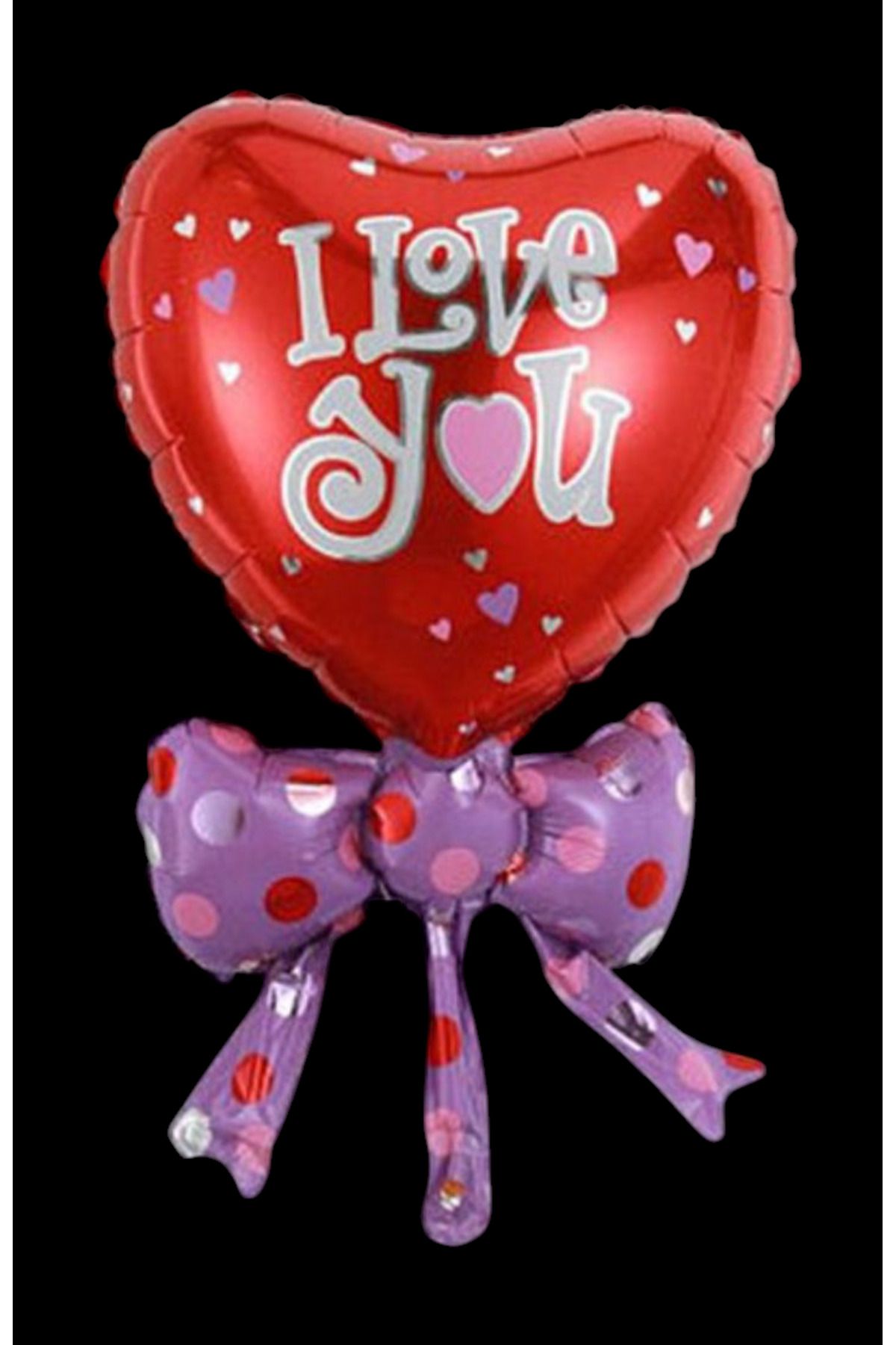 Brassis I Live You Seni Seviyorum Kalp Balon Kurdeleli