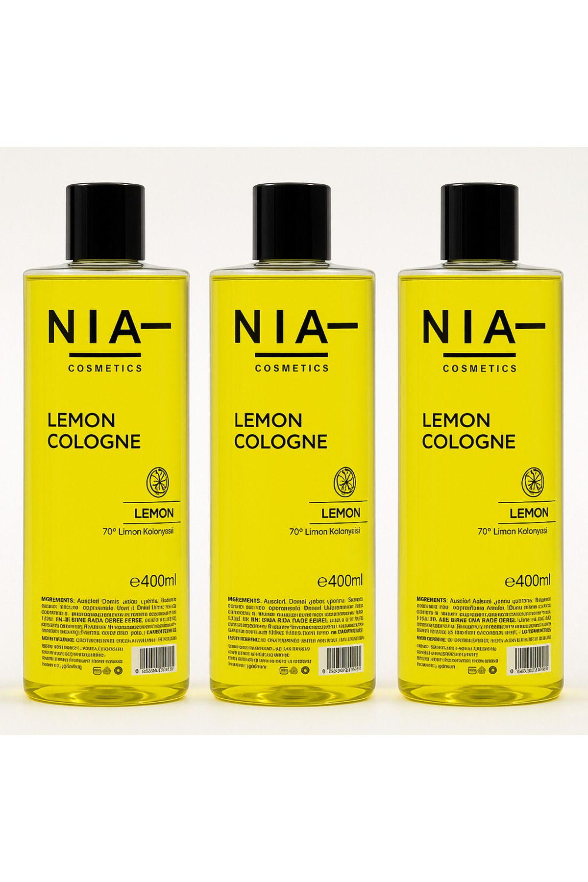 NIA Limon kolonyası 400 ml * 3 Adet