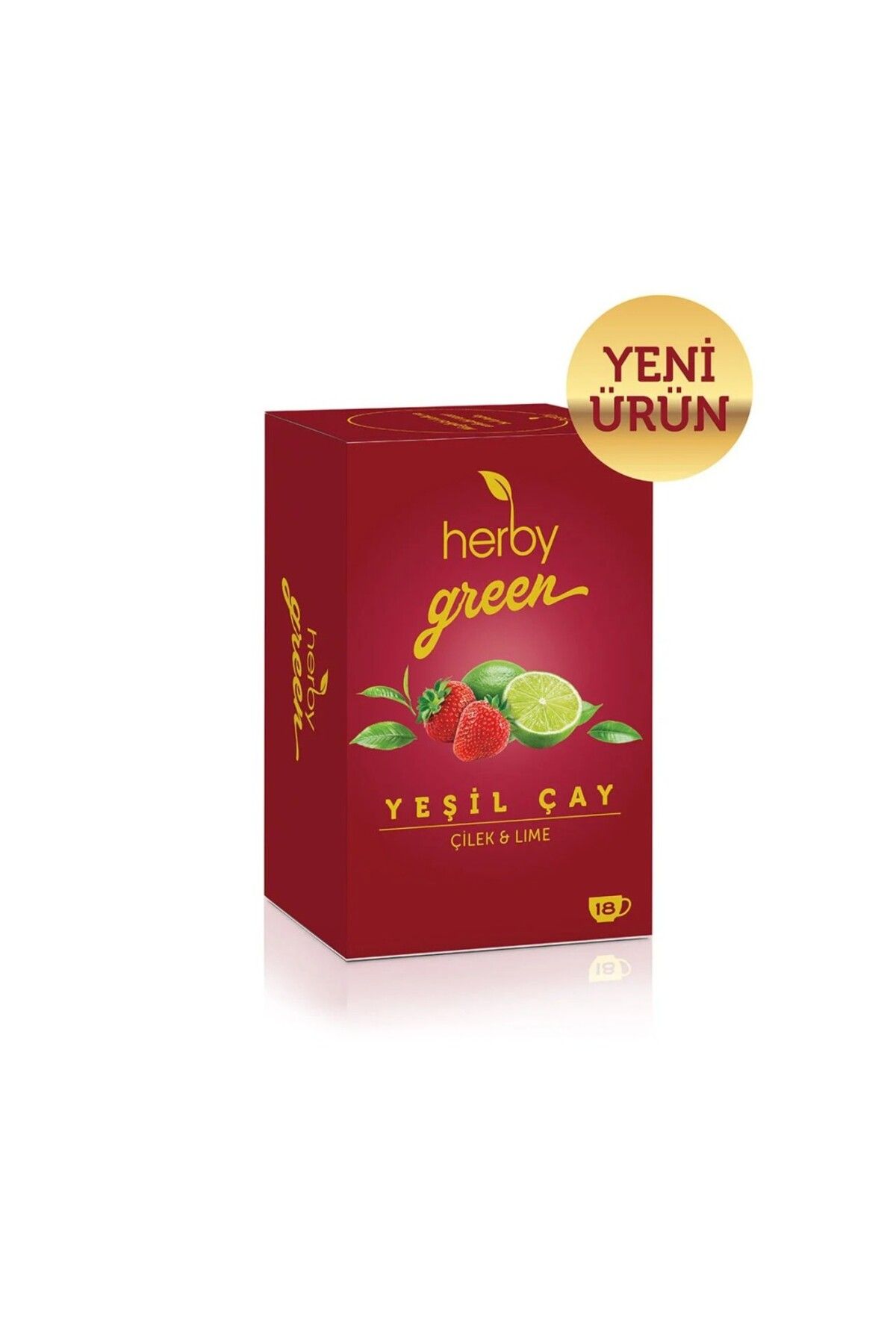Herby Yeşil Çay Çilek ve Lime