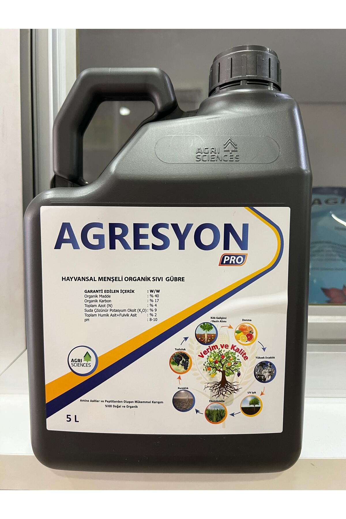AGRISCIENCES Agresyon Pro Hayvansal Menşeili Organik Sıvı Gübre