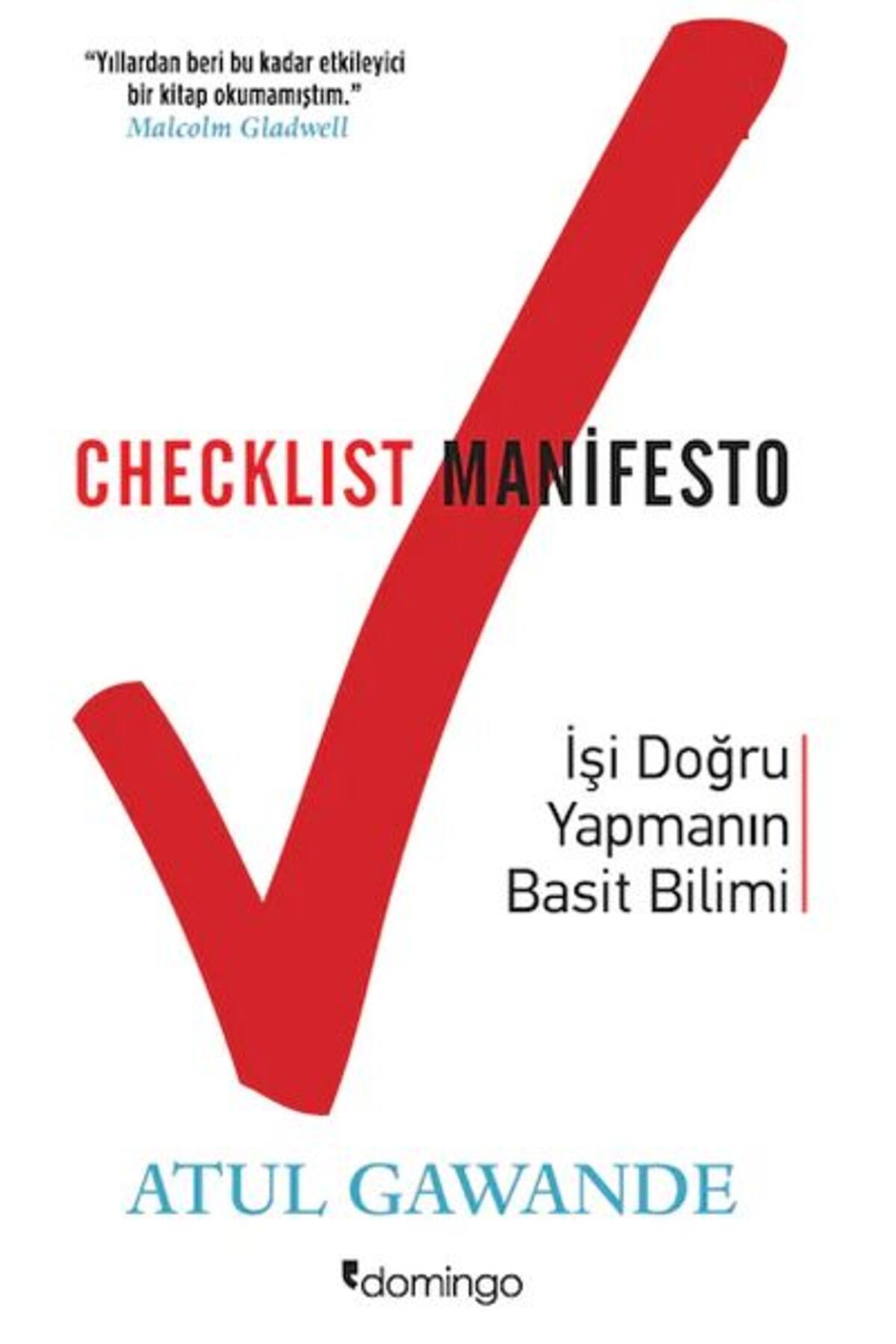Domingo Yayınevi Checklist Manifesto İşler Nasıl Doğru Yapılır