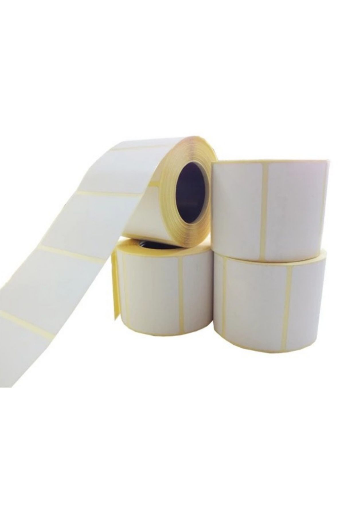 flash rulo 1 Adet 40 mm X 58 mm Termal Terazi Barkod Yazıcı Etiketi 500 Sarım,