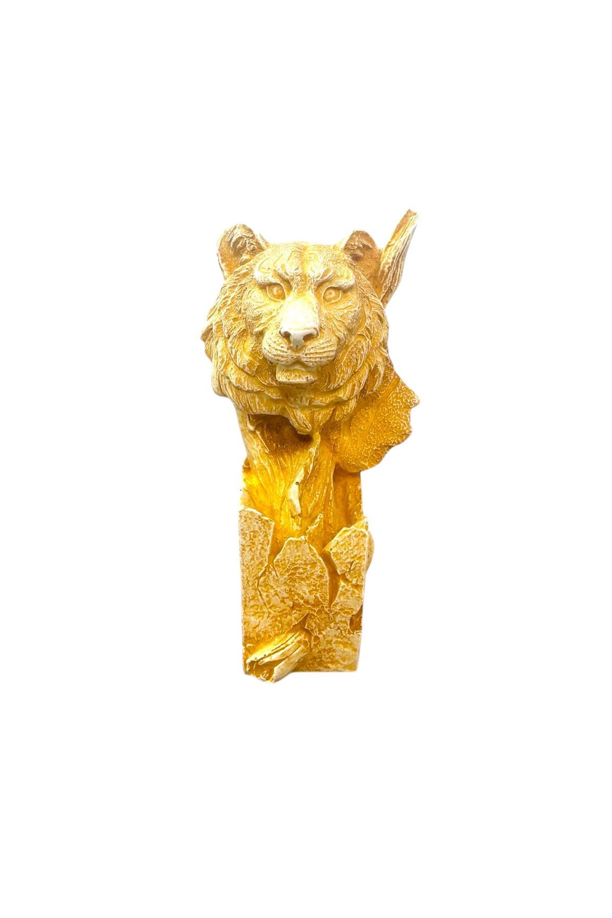 iva art design KAİDELİ ASLAN HEYKELİ 23 CM