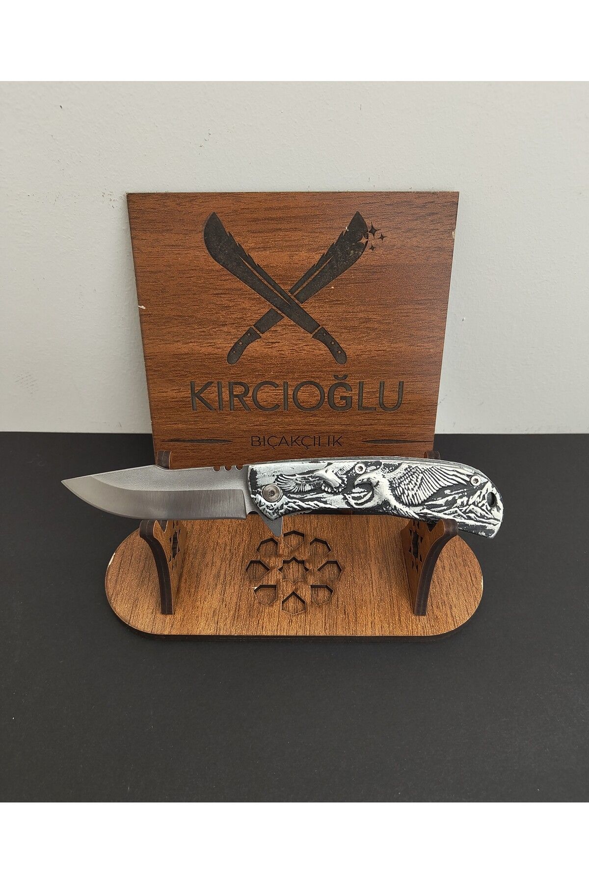Krc Knife Gravürlü Çakı