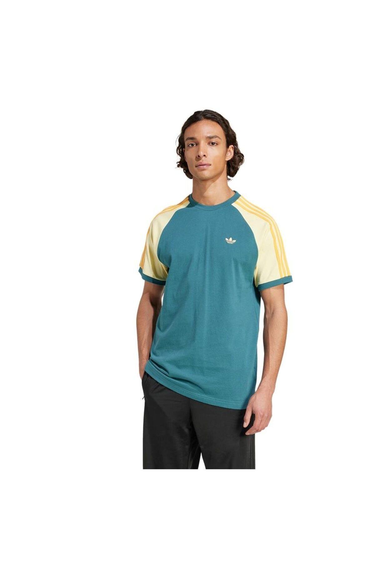 adidas Erkek Yeşil T-shirt CALI TEE KC4961