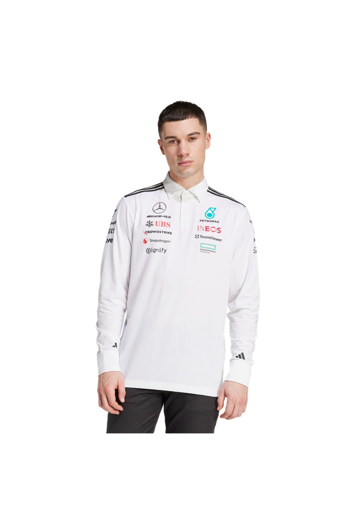 adidas Bebek Beyaz Polo T-Shirt MER TM POLO WLM JX0757
