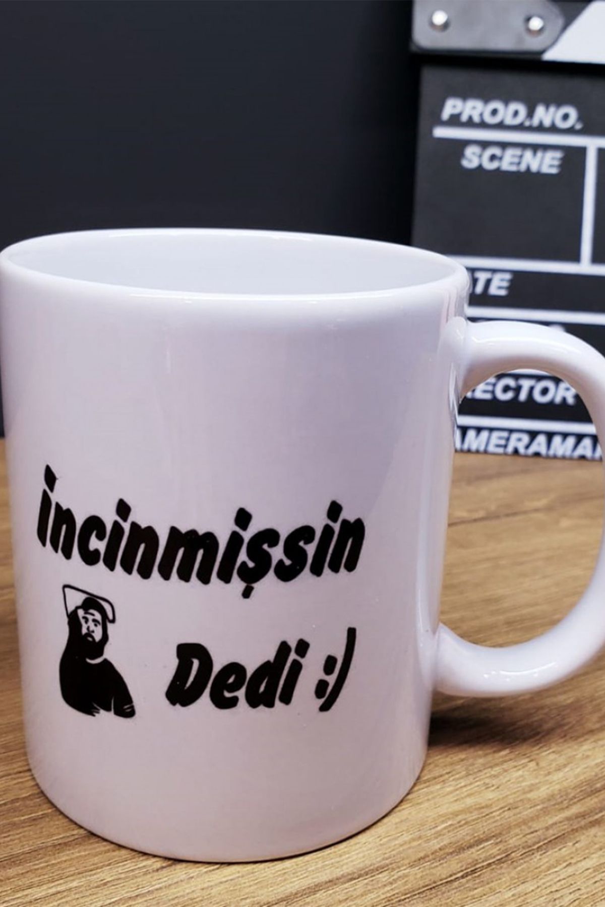 CİYU TİCARET İncinmişsin dedi kupa bardak tasarım kupa bardak hediyelik kupa