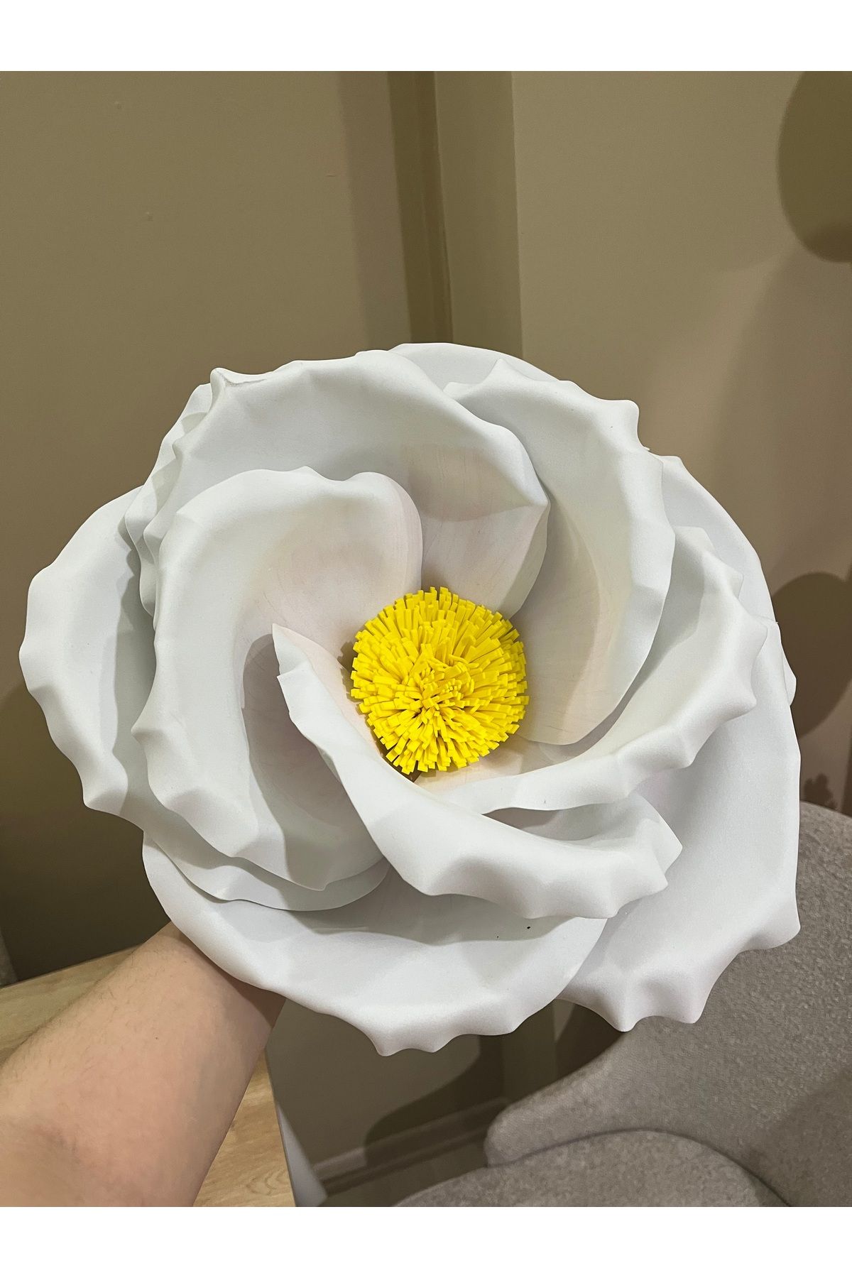 essacraft LÜKS YAPAY EVA GÜL 40CM
