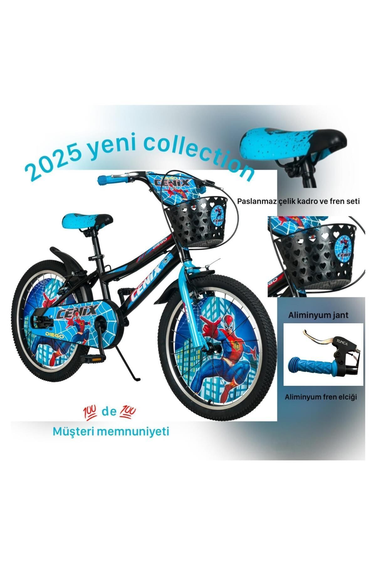 SerenityHaven 20 Jant Alex Lily Kız Ve Erkek Bisikleti Jant Aliminyum 6-10 Yaş Bisiklet 2025