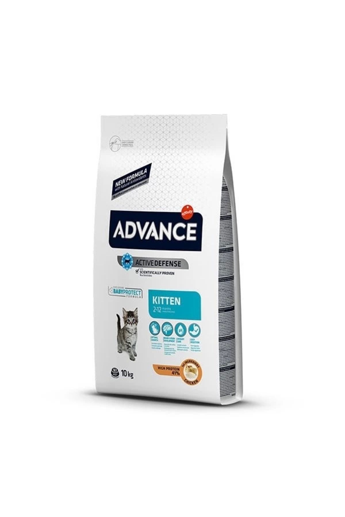 ShopNova Advance Kitten Tavuklu Yavru Kedi Maması 10 Kg