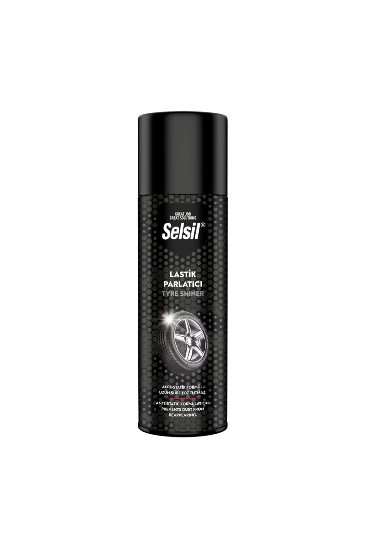 İnnMerry SELSİL OTO - ARAÇ LASTİK PARLATICI - TEMİZLEYİCİ SPREY 500ML (5047)
