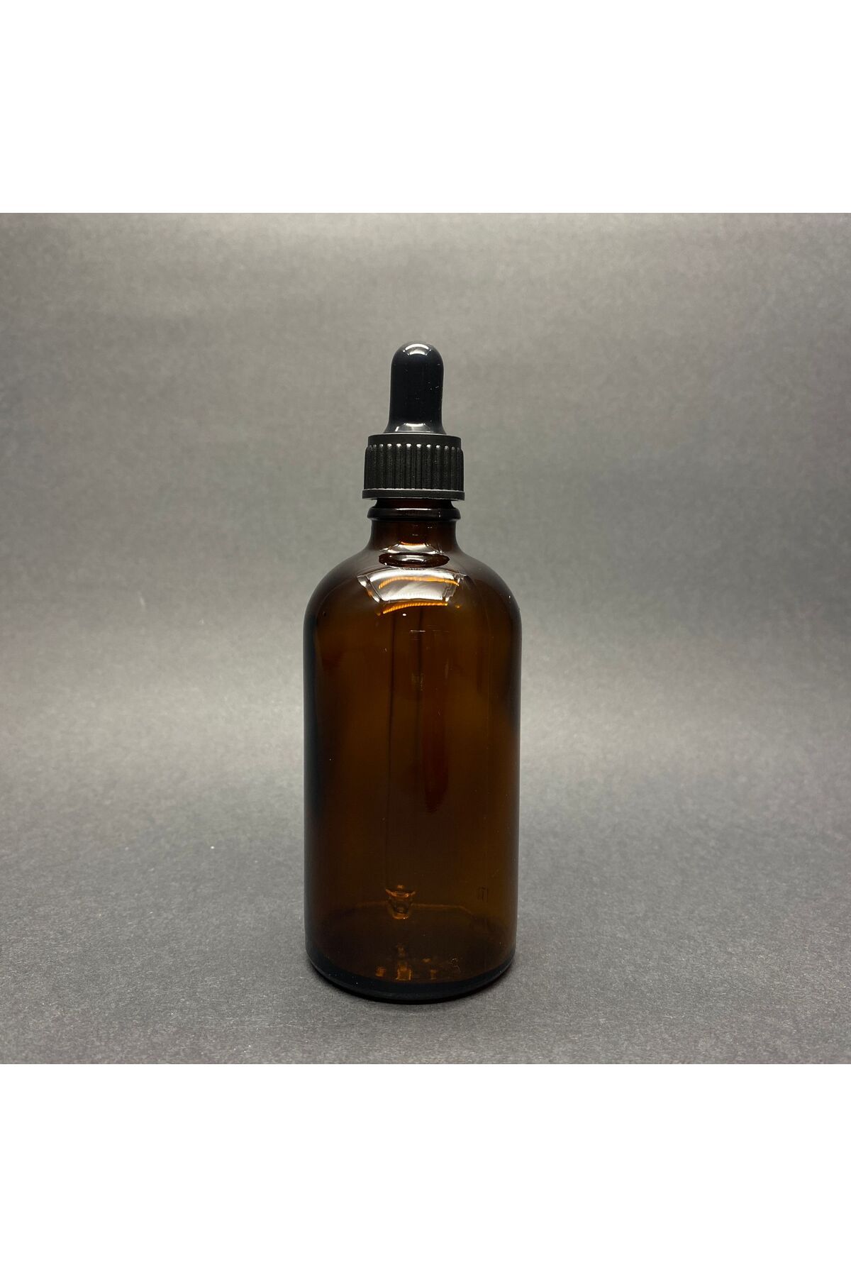 junibeliw 4 Adet 100ml Amber Cam Şişe Plastik Kapaklı Cam Damlalıklı Boş Esans Yağ Şişesi 4x100ml