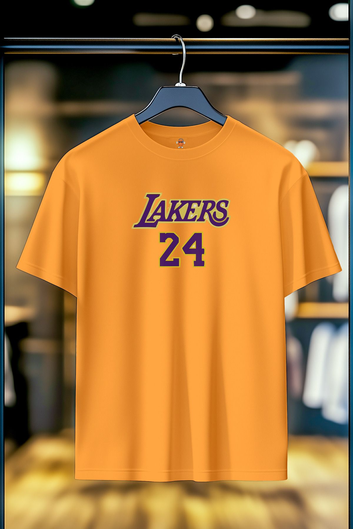 BookOrBook Kobe 24 %100 Pamuk Premium Kalite Sırt Baskılı T-Shirt