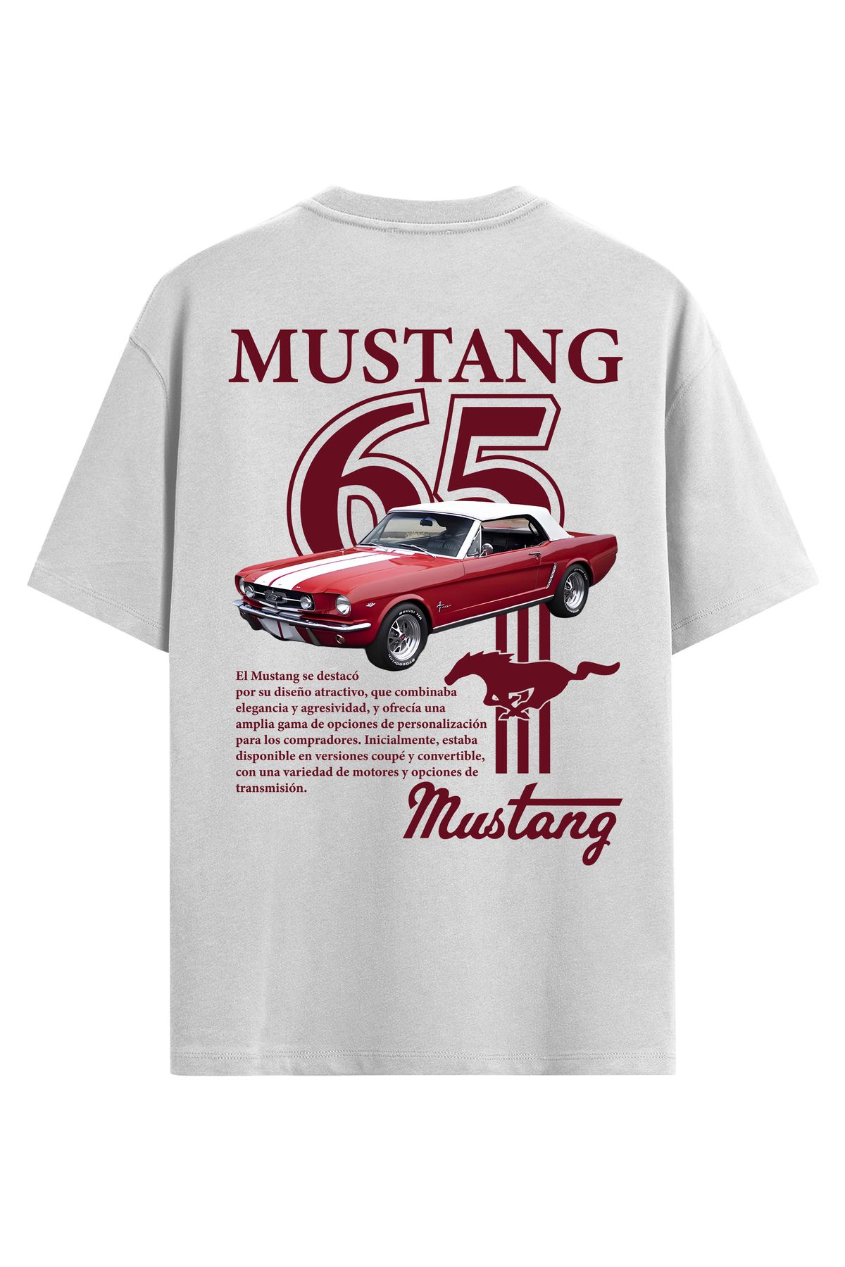 VEK Oversize T-Shirt mustang