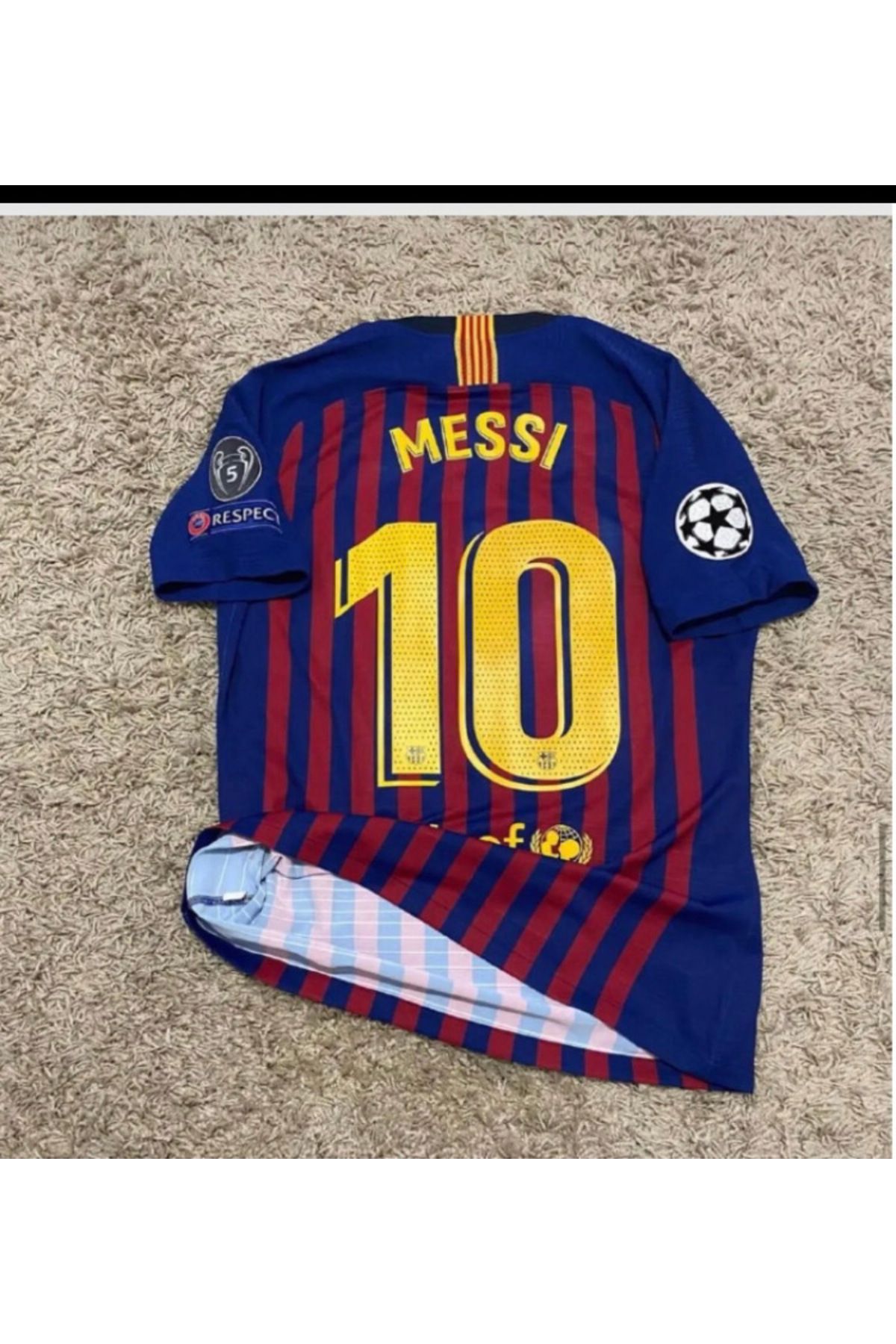 Mzone barselona nostaljı messi yetişkin futbol forması yetişkin forması