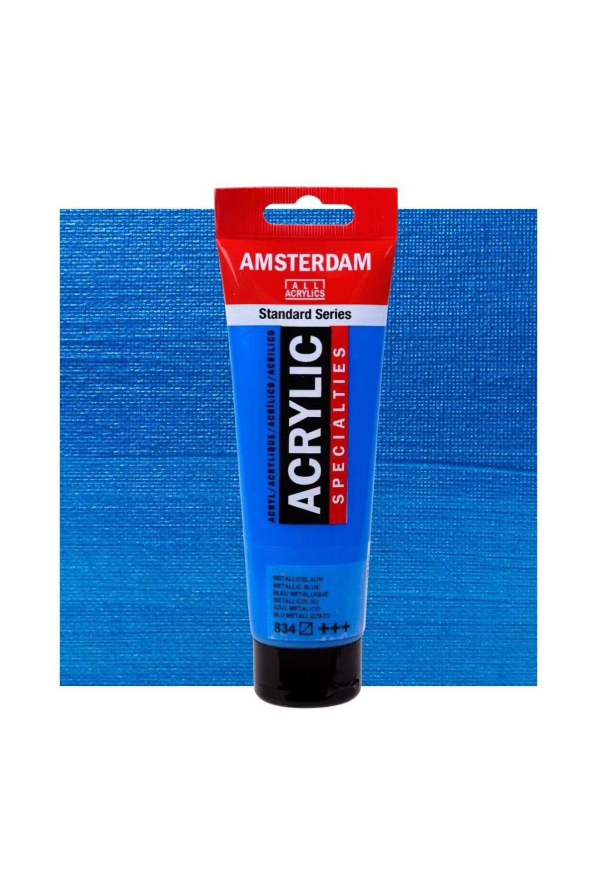Amsterdam Akrilik Boya 120ml Yeni Renkler 834 Metallic Blue