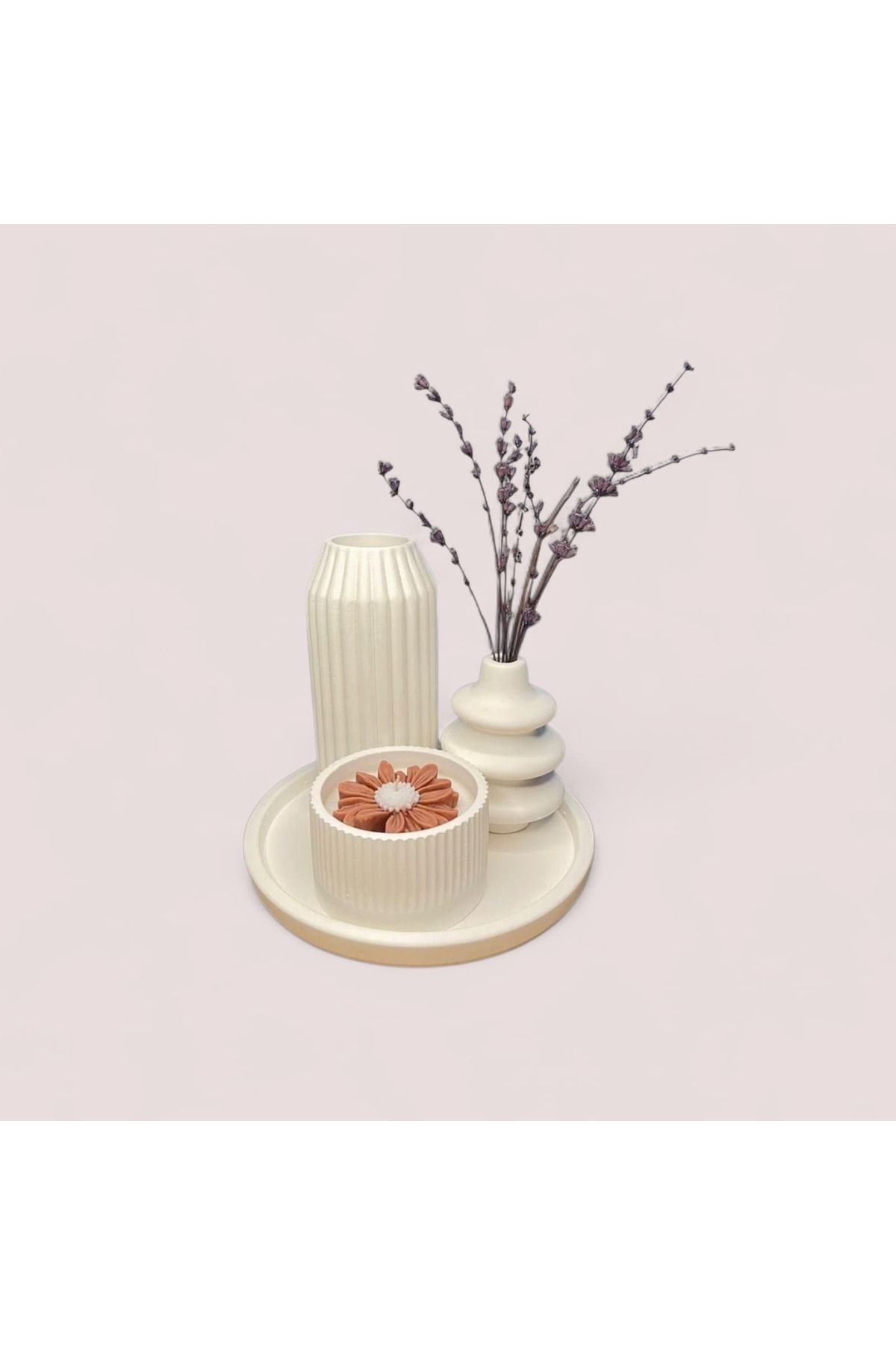 Home Floral Vazo Seti
