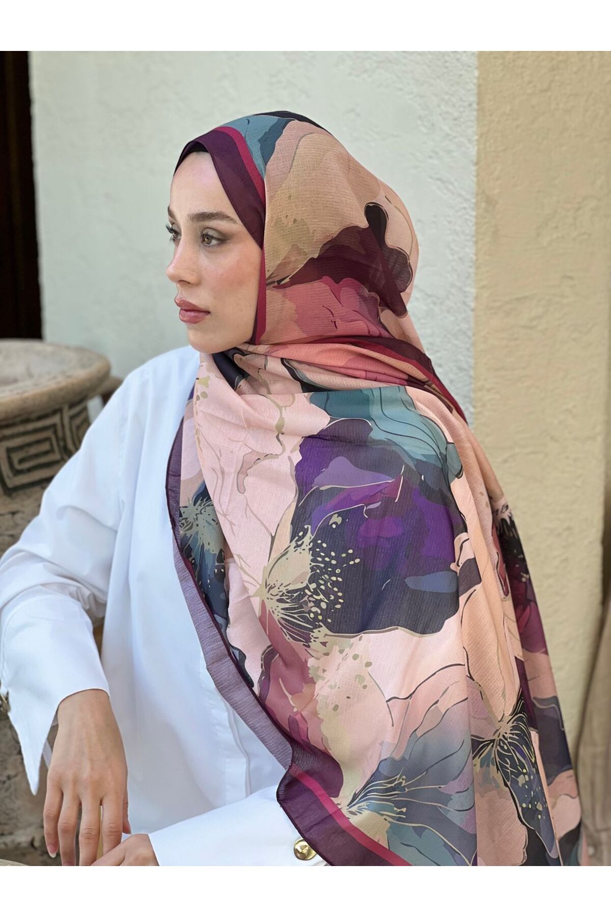 Modakaşmir Florica Desen Lina Şal