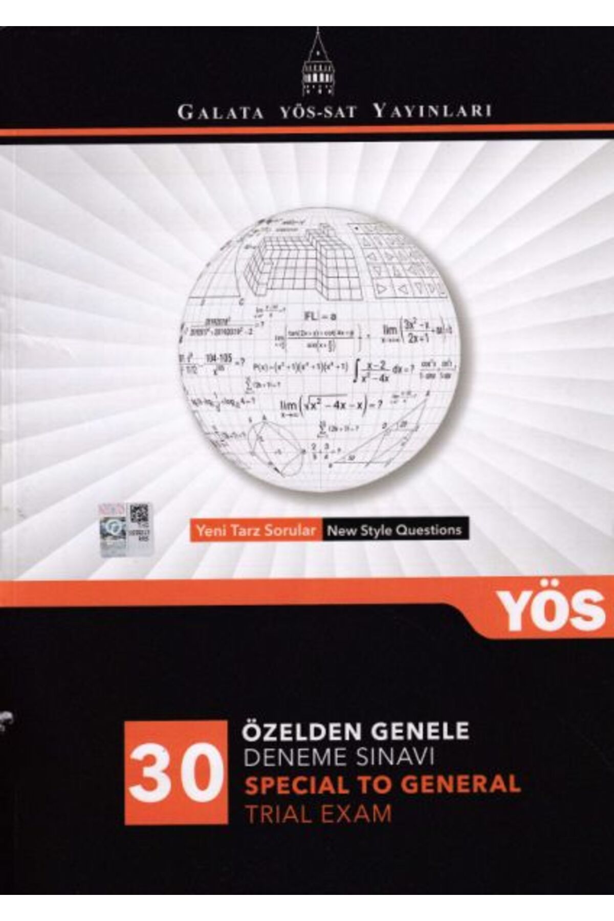 Destek Yayınları Galata YÖS-SAT Özelden Genele Deneme Sınavı