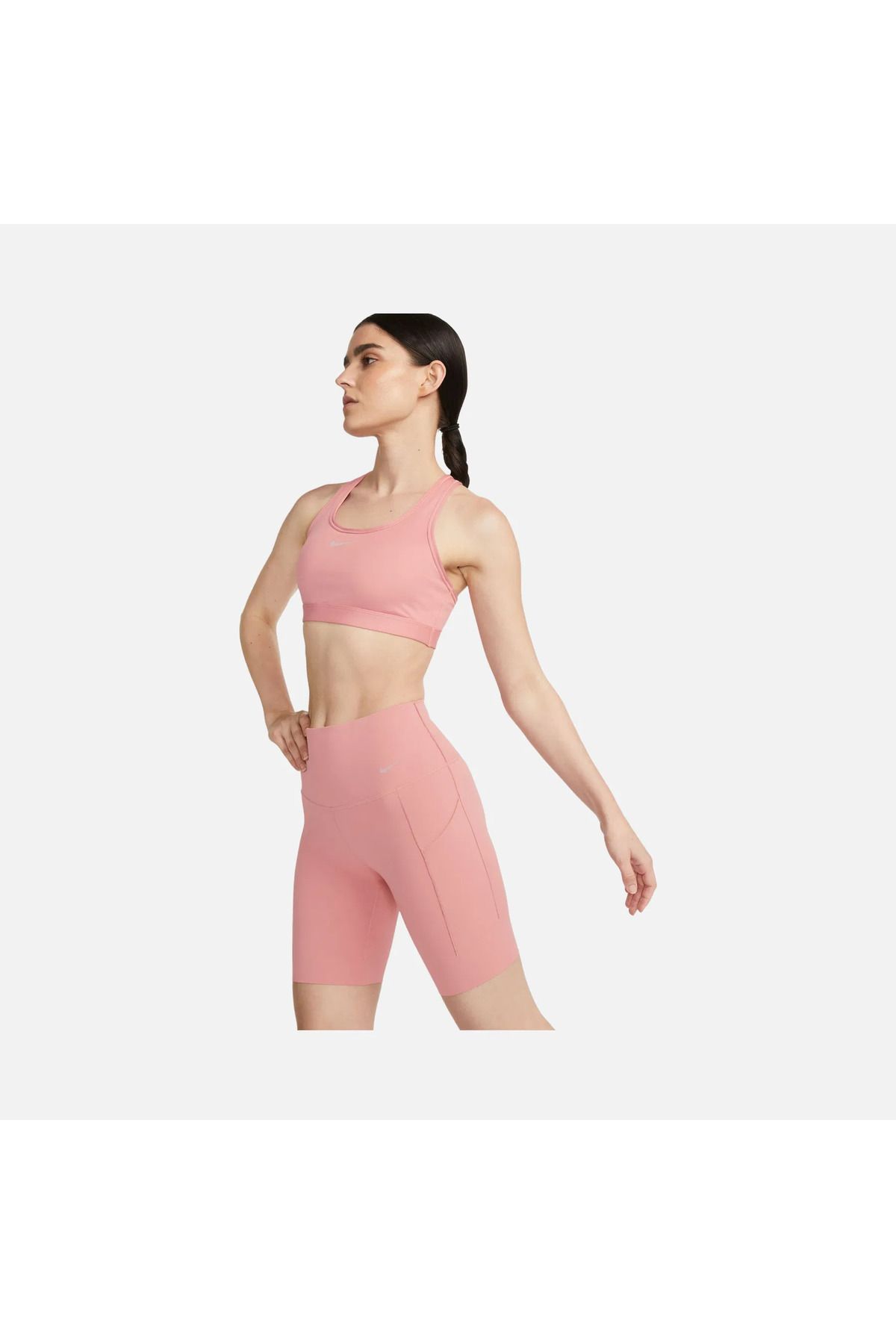 Nike Dri-Fit Universa Medium-Support High-Waisted 8" Biker Training Kadın Şort