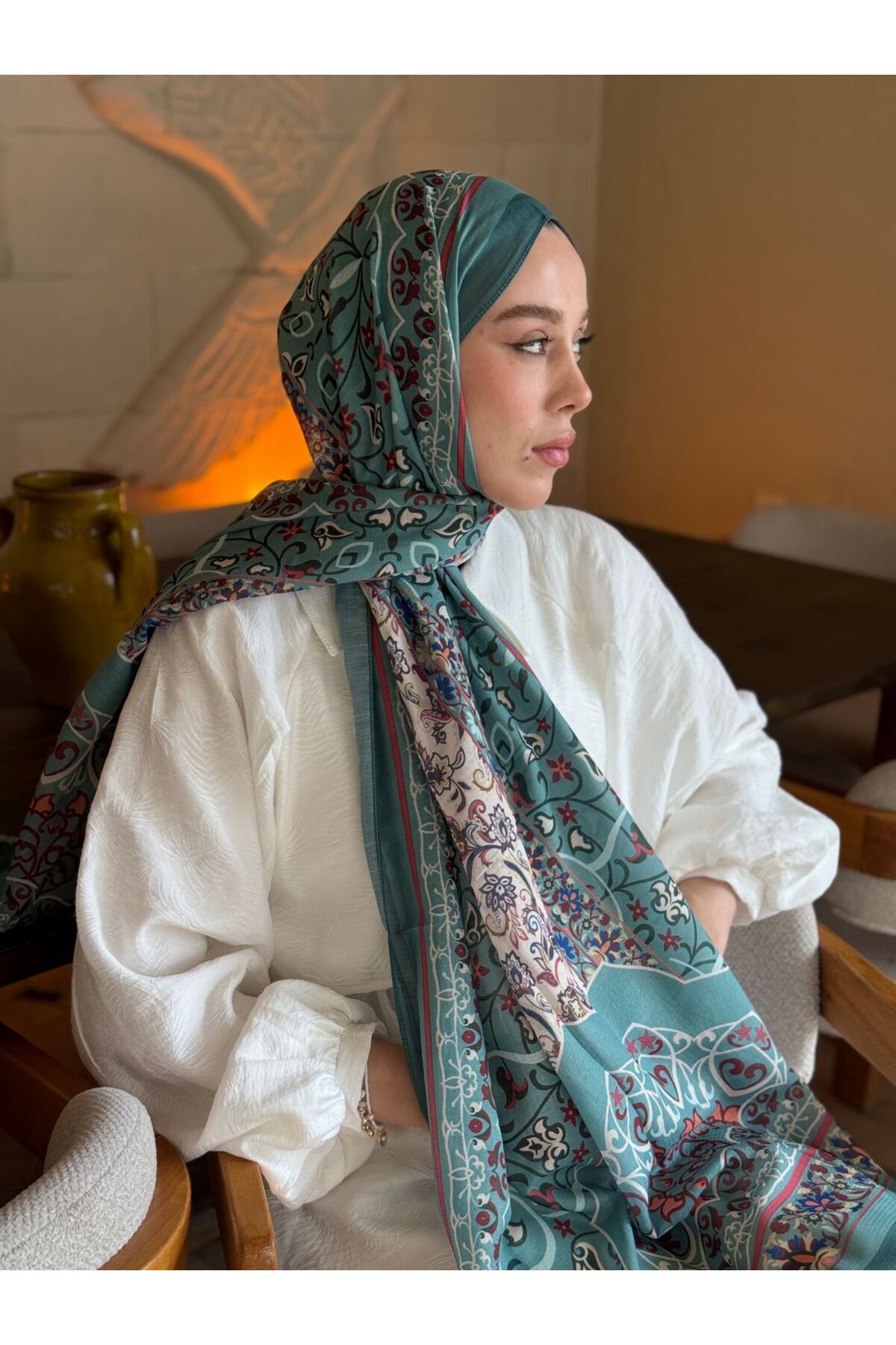 Modakaşmir Pıtrak Desen Lina Şal