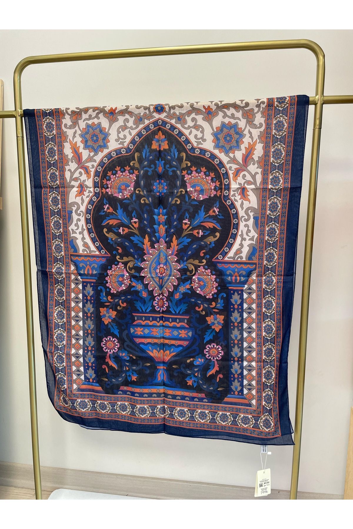 MENESSA Pamuk Soft Marrakech Desen Şal