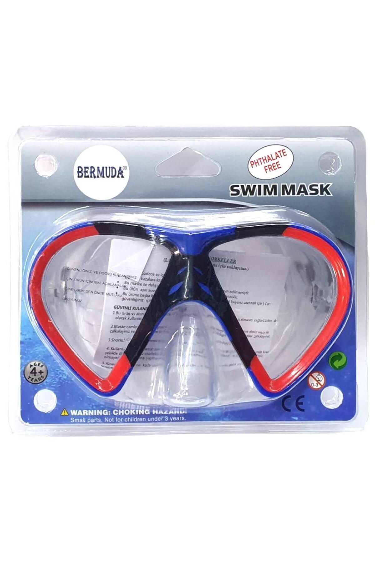 merland benvecocuk Yüzücü Maskesi Tek Maske - 2356/CSB (Lisinya)