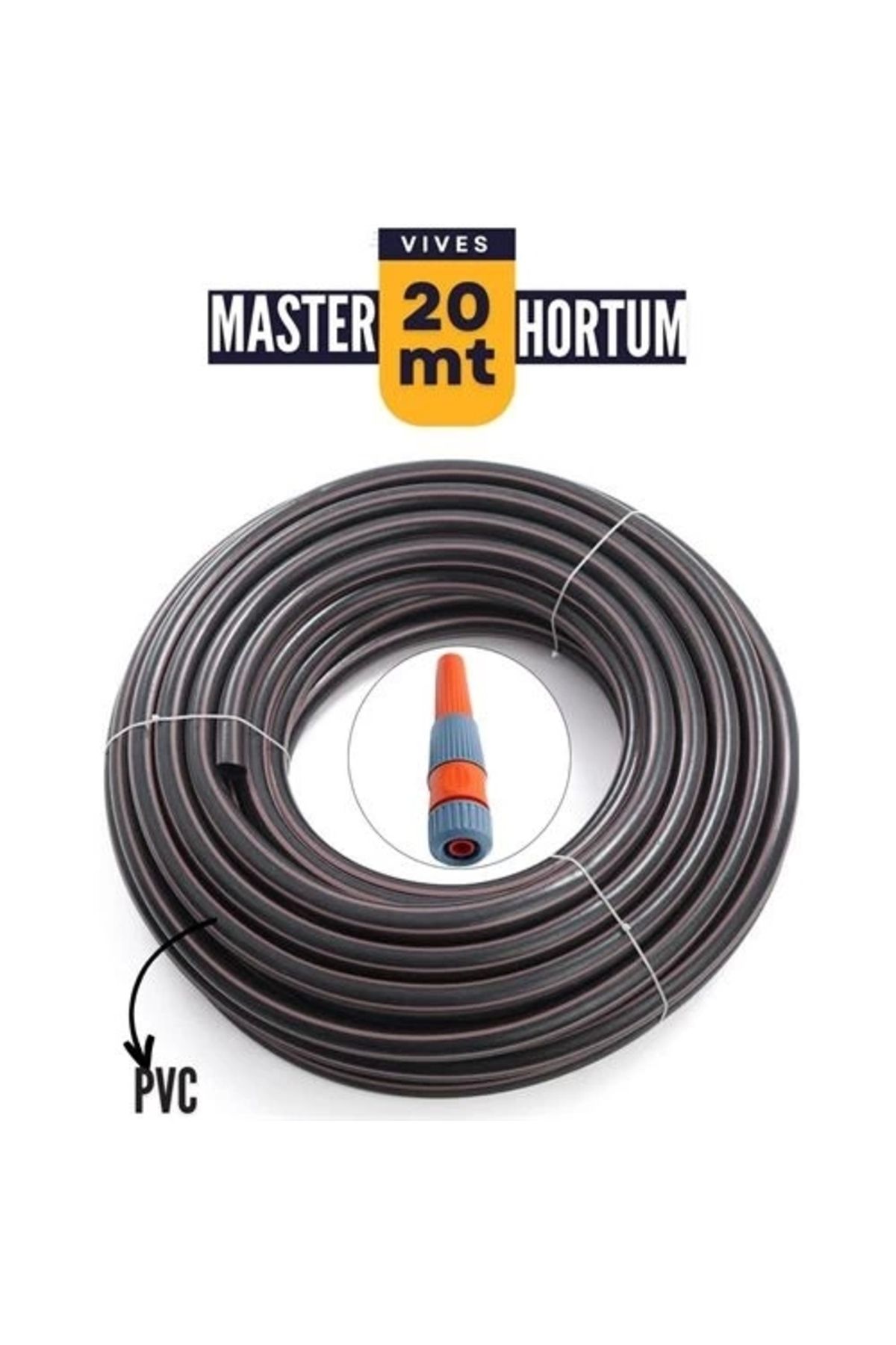 İnnMerry Modacar 20 Metre Master Bahçe Hortumu Sulama Aparatı Hediyeli