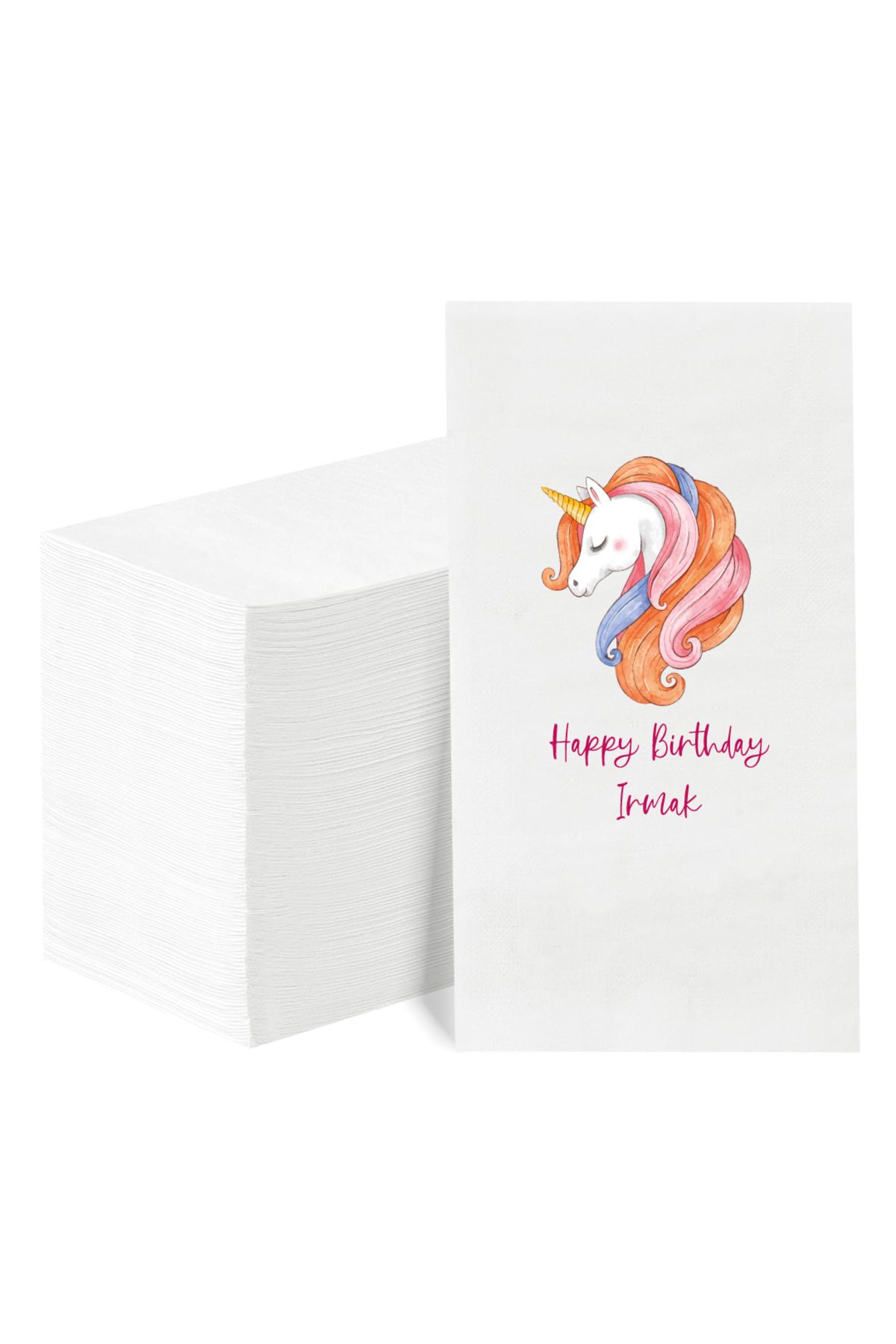 NapkinStore Kişiye Özel Doğum Günü Peçetesi 25 Adet - Npa20