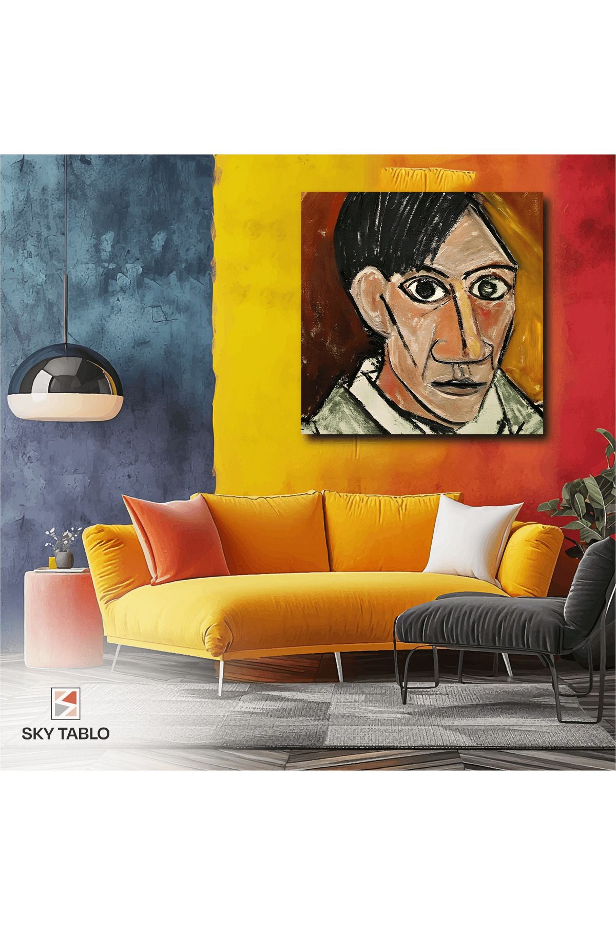 Home Parçalanmış Benlik Kanvas Tablo