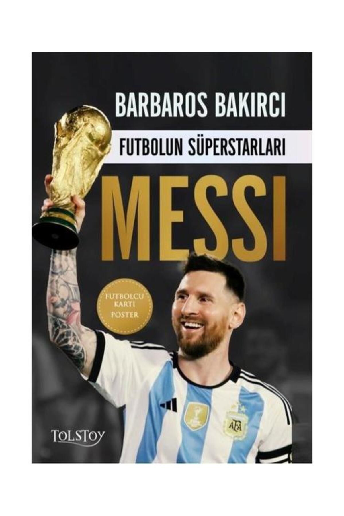 Tolstoy Yayıncılık Messi Futbolun Süperstarları Futbolcu Kartı Poster