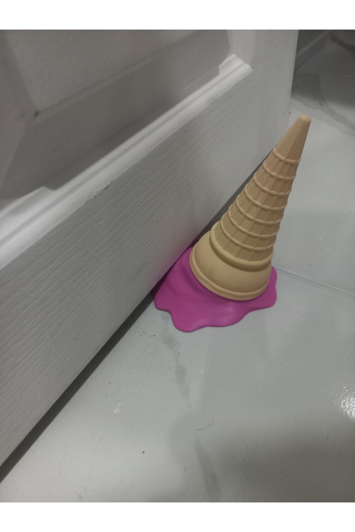 Mescolare Dondurma Şeklinde Kapı Stopper, Kapı Durdurucu, Dondurmalı Kapı Altı Durdurucu 3D