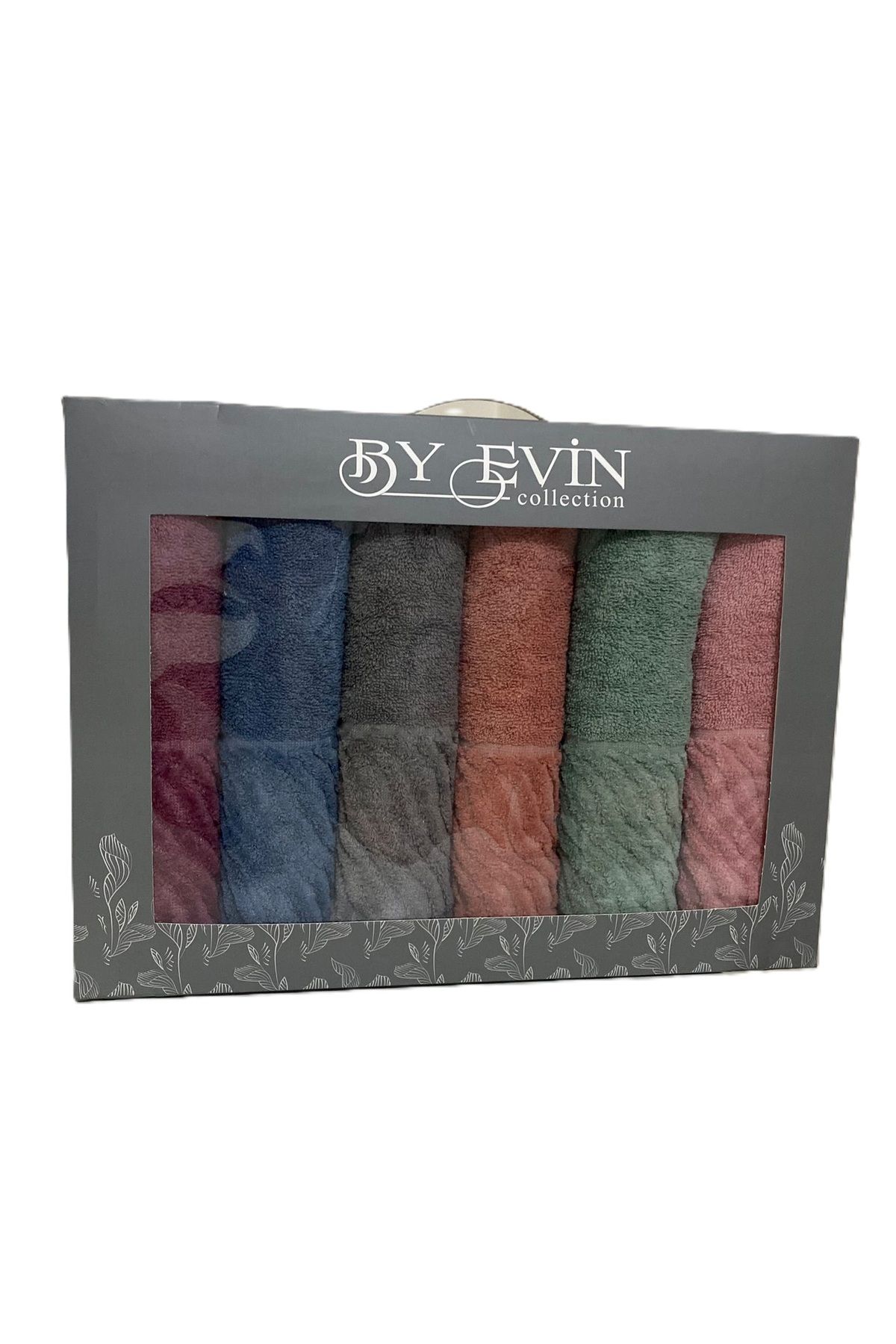 VİLERA HOME 6LI 50*90 KUTULU EL YÜZ HAVLUSU