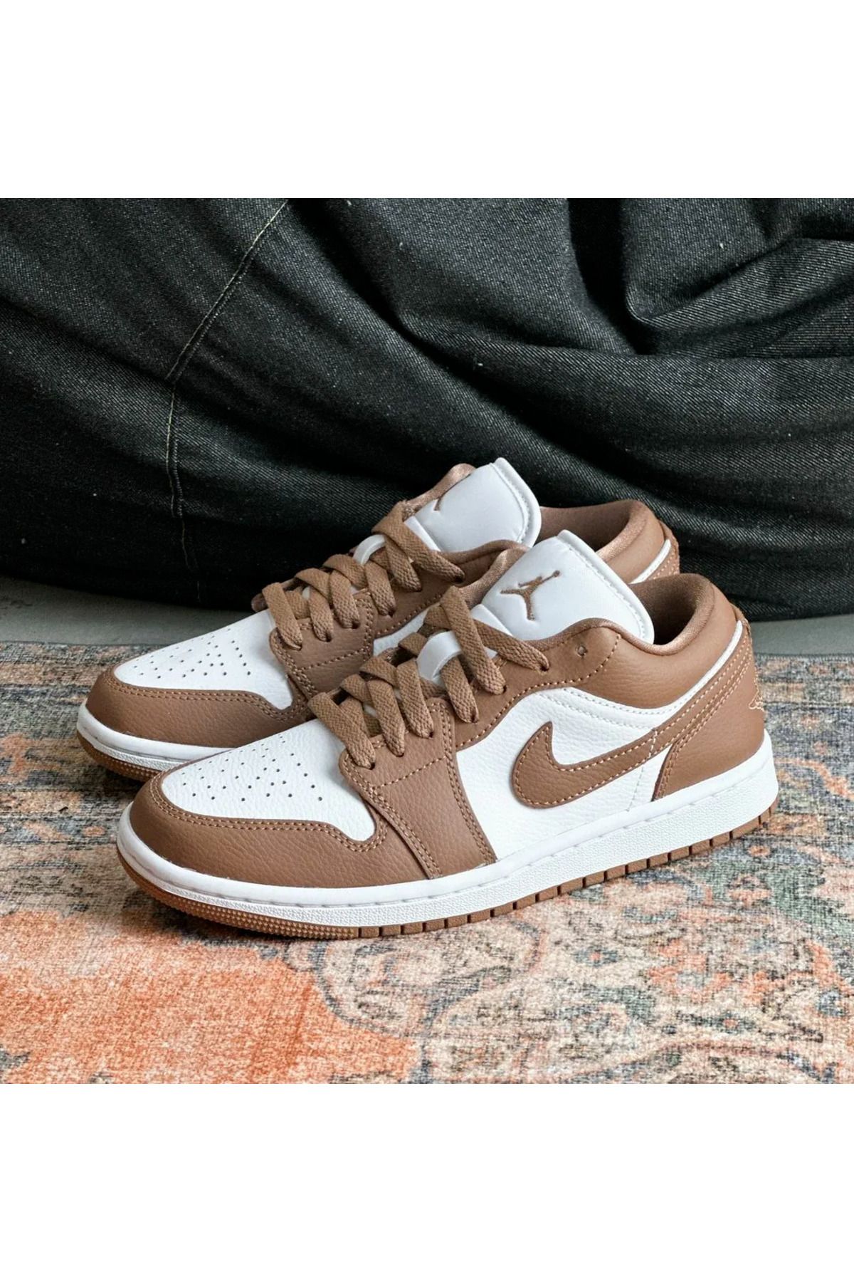 Nike Jordan 1 Low Archaeo Brown White
